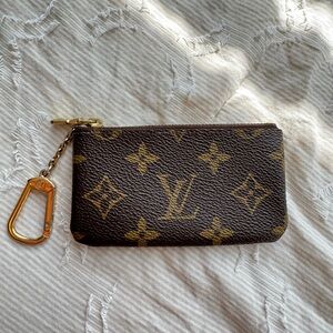 Louis Vuitton authentic pochette cles monogram